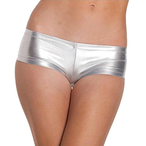 Spice it up Women's Polyester Panties (Pack of 1) (SP_K-260020_Silver_Free Size)