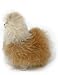 Standing Baby Alpaca Fur Alpaca Miniature Figure - Multi Colored 5 Inch