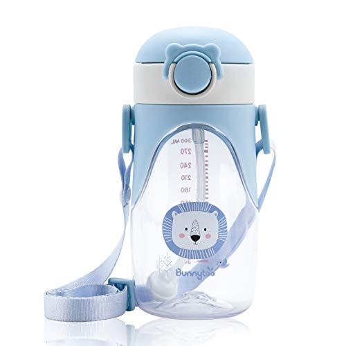Bunnytoo Baby Sippy Cup with Weighted Straw,Transition Bottle for 1