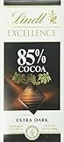 Lindt Excellence Extra Dark Chocolate 85% Cocoa, 3.5-Ounce Package