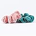 Nxconsu 26Pcs Velvet Hair Scrunchies Silky Cute Elastic Hair Bands Ties Ropes Hair Stylish Ponytail Accessories Exquisite Colors Selection For Girls and Women