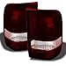 For 1993-1997 Ranger Smoked Red Tail Lights Replacement Assembly L+R Set Pair Left+Right 1994 1995 1996