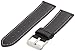 Hadley-Roma MS-906 Black 24mm Men's Genuine Leather Watch Band