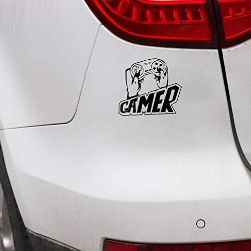 海外正規品の优真 ゆうま 枫 やまと 15cm 13 7cmゲーマーの手ジョイスティックビデオゲームプレーヤーデカールビニール車ステッカーc22 0332 Color Name Black 春大特価セール の