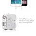 USB Wall Car Charger Compact,BOLWEO 2.4A 2-in-1 Dual Port USB Car Travel Charger and Home Wall Adapter with Foldable Plug for Smartphones,Kindle,iPad and More