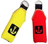 2x Floating Neoprene Keychain Key Chain floats 2-3 Keys