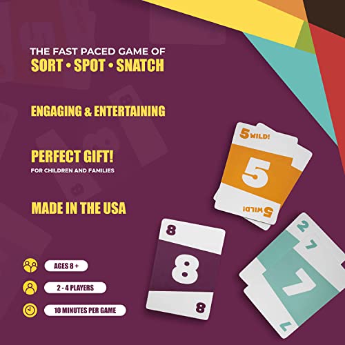 Select 5 Card Game The Lightning Fast Game for Kids, Families, and