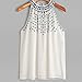 Casual Blouse T-Shirt,Elaco Women Summer Embroidered Tank Tops Sleeveless