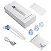Pore Cleaner Blackhead Remover Facial Pore Cleaner Electric Pore Vacuum Extraction Removal Rechargeable Skin Peeling Machine with 4 Replaceable Suction Heads