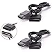 2 Packs Controller Extension Cable for Playstation PS1 PS2 Controller Eextension Cord