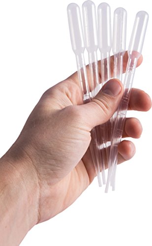 Transfer Pipettes - 3ml (100 Count, Clear)