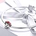 BAMOER Angel Wing Feather Charm Bead Fit Original Bracelet for Women Gift