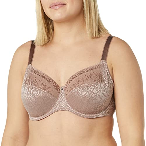 Fantasie Envisage Underwire Full Cup Bra with Side Support Soutien-Gorge à Couverture Totale, Opaque, Taupe, XS Femme