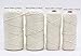 4mm *220Yards Macrame Cord Rope -1/6inch Single Srtand Natural White One String for DIY Wall Hanging Plant Hanger
