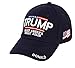 W4W Trump with American Flag Baesball Cap - Navy