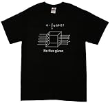 No Flux Given Funny Science Physics Men's T-Shirt