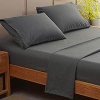 SONORO KATE Bed Sheet Set Super Soft Microfiber 1800 Thread Count Luxury Egyptian Sheets Fit 18-24 Inch Deep Pocket...