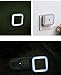 Exlight 0.5W Plug-in Night Light Built-in Brightness Sensor for Bedroom, Living Room, Bathroom, Set of 6(White)