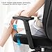 Hbada Ergonomic Office Desk Chair with Adjustable Armrest, Lumbar Support, Headrest and Breathable Skin-Friendly Mesh, Black