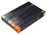 50 Nespresso OriginalLine Capsules - Luxury MIXED (New Linizio Lungo, Rosabaya, Dulsao, Indriya, Fortissio Lungo) - ''NOT compatible with Vertuoline''