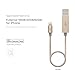 USB Flash Drive for iPhone 64GB Memory Stick USB 3.0 External Storage 2in1 3.3 FT iPhone Charger Cable Compatible iPhone iPad iPod iOS