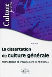 La  dissertation de culture générale