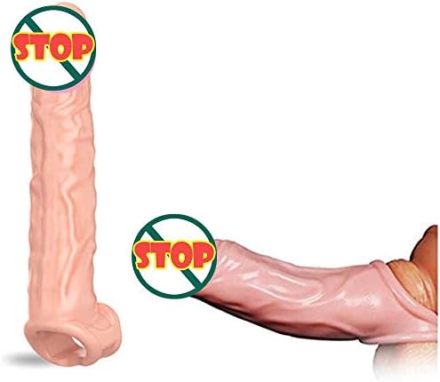 Male P_en_is Cover Enhancing Pen-is Sleeve Extender Extension Enlarger Sheath Enhance Toy (Small)