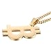 Bitcoin Necklace with 20 inch Chain Rust-Free Stainless Steel Gold Plated Pendant Jewelry for Men and Women - Unique Psychical Collectible Digital Currency Fashion | Gift Pouch + 1 Free Coin Included