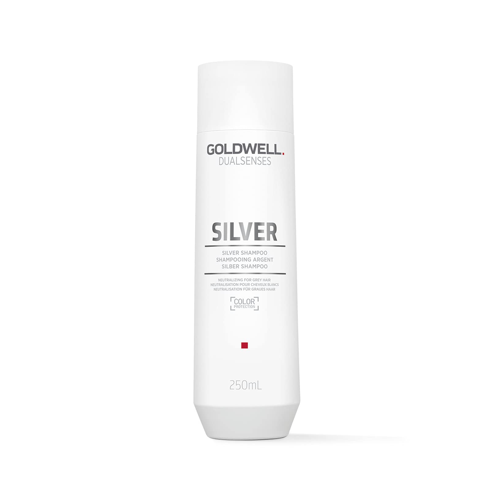 Goldwell Dualsenses Silver Shampoo, For Grey & Cool Blonde Hair, Neutralizes Yellow Tones, 250ml