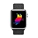 HILIMNY Compatible for Apple Watch Band 42mm, New Nylon Sport Loop, with Hook and Loop Fastener, Adjustable Closure Wrist Strap, Replacment Band Compatible for iwatch, 42mm, N+ Black