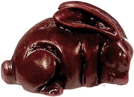 Pocket red lucky feng shui rabbit asian zodiac figurine