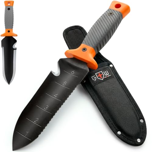 Grand Way Hori Hori Garden Knife 7" with Sheath β Heavy Duty