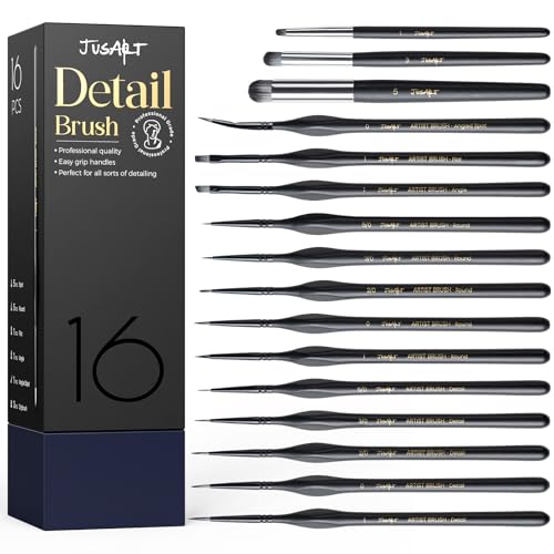 Zuschlagen lohnt sich! Aktuell kostet JusArt Detail-Pinsel-Set attraktive 12,74€. Dein Deal wartet schon!