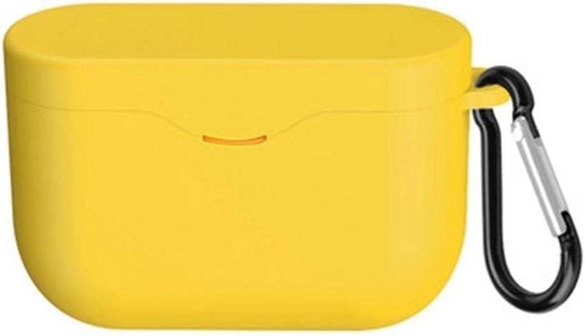 FATEYAH Stylish Silicone Case Cover For Sony Earbuds WF-1000XM3,Waterproof & Anti-fall Charging Full Protective Premium Storage Bag With Keychain,Wireless Bluetooth Headset Case Cover，7 Colors FATEYA
