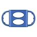 Dr. Brown's Narrow Baby Bottle Handles, 100% Silicone, Easy Grip Removable Handles for Bottle to Sippy Cup Transition, Blue, 4m+