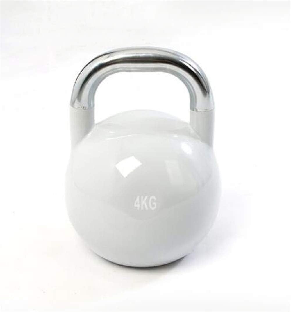 BaisdSport Kettlebell, Dumbbell 4-12 kg / 100% Iron with Vinyl Surface/High-Performance Studio Quality/Ideal for Powerlifting Weightlifting Fitness Fullbody Workout and Hometraining