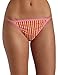Fruit of the Loom Women's 4-Pack Cotton Fashion String Bikini Panties,Assorted,7