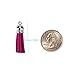 150PCS Premium Keychain Tassels, Blanks Keychain Bulk for DIY Keychain and Craft Supplies