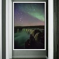 Framed Canvas Wall Art Beautiful Landscape Canvas Prints Home Artwork Decoration for Living Room,Bedroom - 16x24 inches