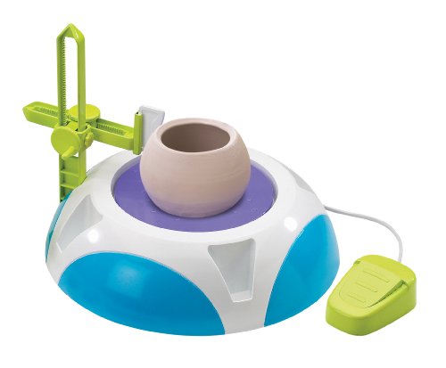Discovery Kids Motorized Pottery Wheel with Clay