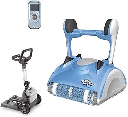 Maytronics Dolphin Nauty Tc Robot De Piscine électrique Avec Télécommande Et Chariot