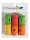 Paradise 1-1/4-Inch by 2-Inch Wood Spools Bird Toy