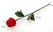 QTMY 2 pcs Rose Shape Ring Jewelry Packaging Display Boxes Simulation Wedding Anniversary for Girlfriend Wife Romantic Marriage Proposal