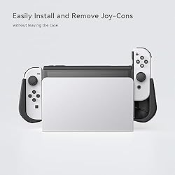 Switch OLED Case with Flip Game Storage, KIWIHOME