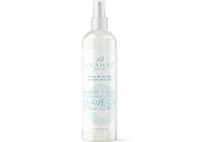 Inahsi Moisture Supreme Fragrance Free Hydrating Mist | Hair Moisturizer for Men, Women, or Kids with Curly Hair | Hair Products for Naturally Curly Hair 12 oz | Made in the USA