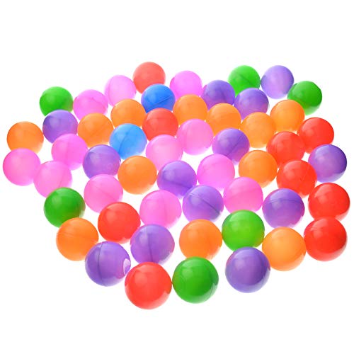 toyofmine Ocean Ball Baby Kid Pit Toy Game Swim Pool Soft Plastic Ball (500 pcs)