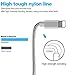 iPhone Charger MFi Certified Lightning Cable,5 Pack(3/3/6/6/10FT) Extra Long Nylon Braided USB Charging&Syncing Cord Compatible with iPhone Xs/XR/XS Max/X/7/7Plus/8/8Plus/6S/6SPlus/5se/5s/5(Gray)