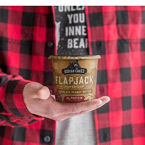 Kodiak Cakes Protein Pancake Flapjack Power Cup Chocolate Peanut