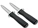 Great Credentials Commercial Grade Oyster Knife, Shucker Knives, Oyster Opener, Clam Knife, Shellfish Knife, Shellfish Opener, Seafood Tool, Stainless Steel Set of 2