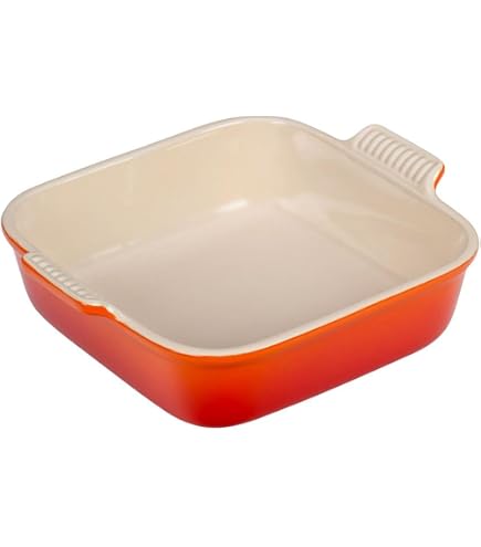 Le Creuset Heritage Stoneware Rectangular Baking Dish Set Of 3 - Caribbean Color - View #9